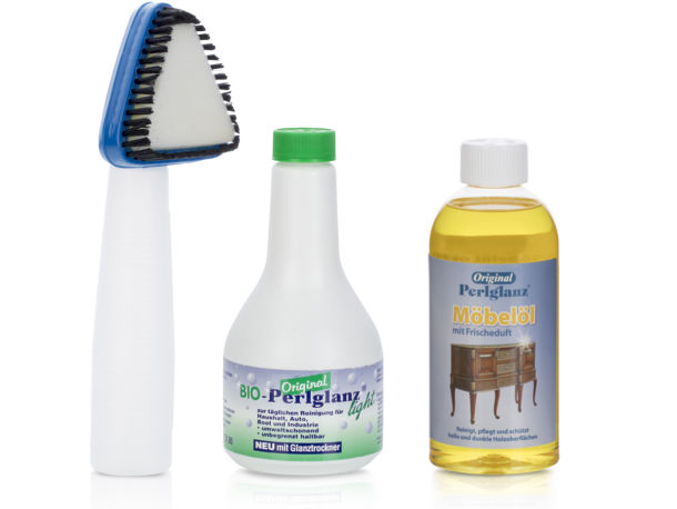 Perlglanz Bio-light 500ml + Möbeloil 500ml