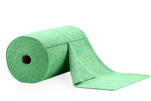 Perlglanz Mikrofasertücher Soft Rolle 50 Stk. - grün 