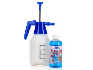 Perlglanz Spiegelreiniger 500ml mit Druckpumpzerstäuber 