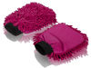 Perlglanz Chenille Waschhandschuh